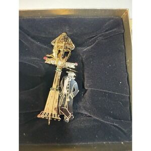 CIA Central Intelligence Agency Lamp Post Spy 3D Christmas Ornament w/ Box